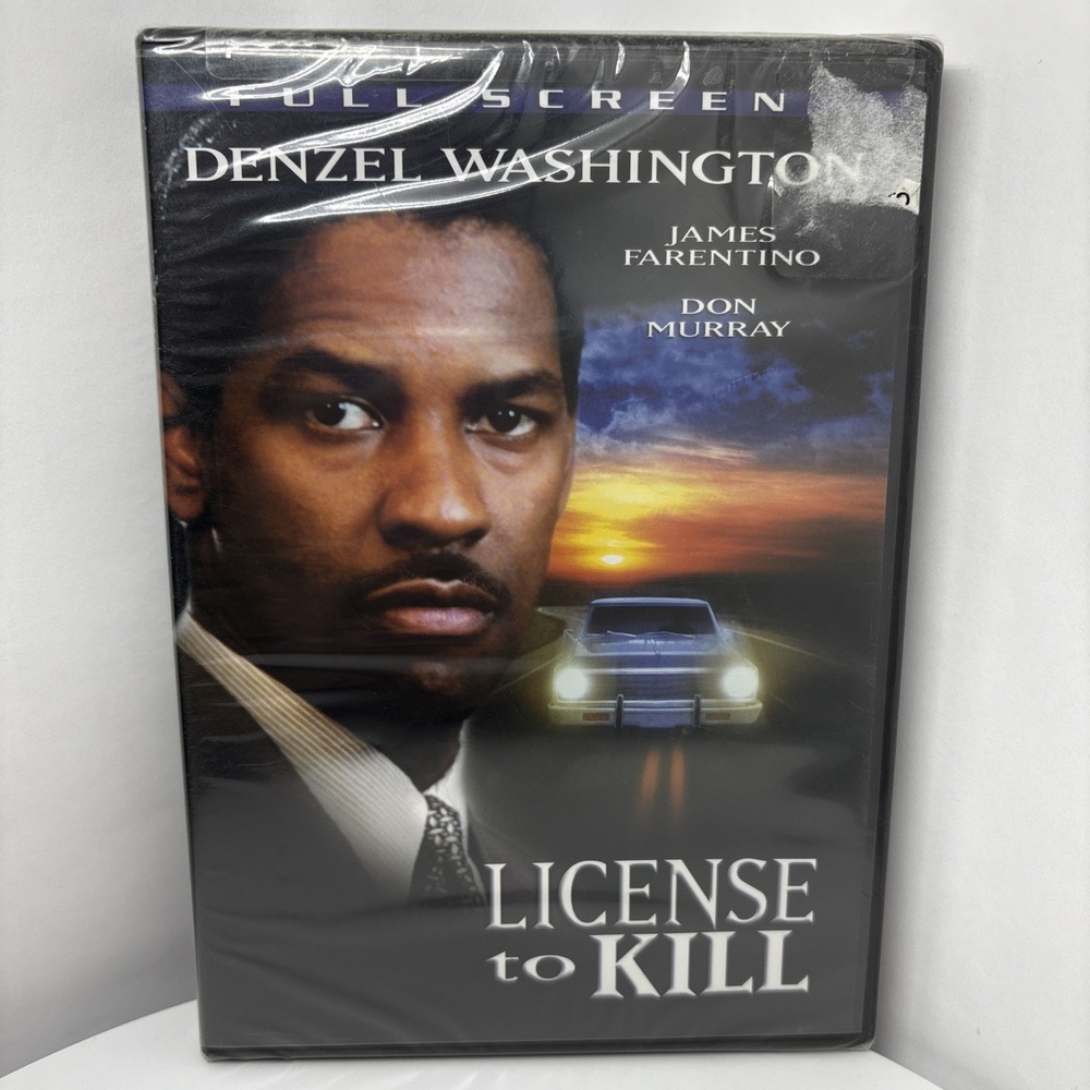 License to Kill (DVD, 2004) Denzel Washington Full Screen Brand‎ New